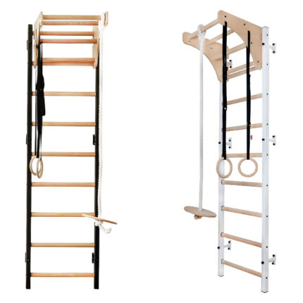 Wall Bars BenchK 711B+A076 - 711W+A204 with accessories